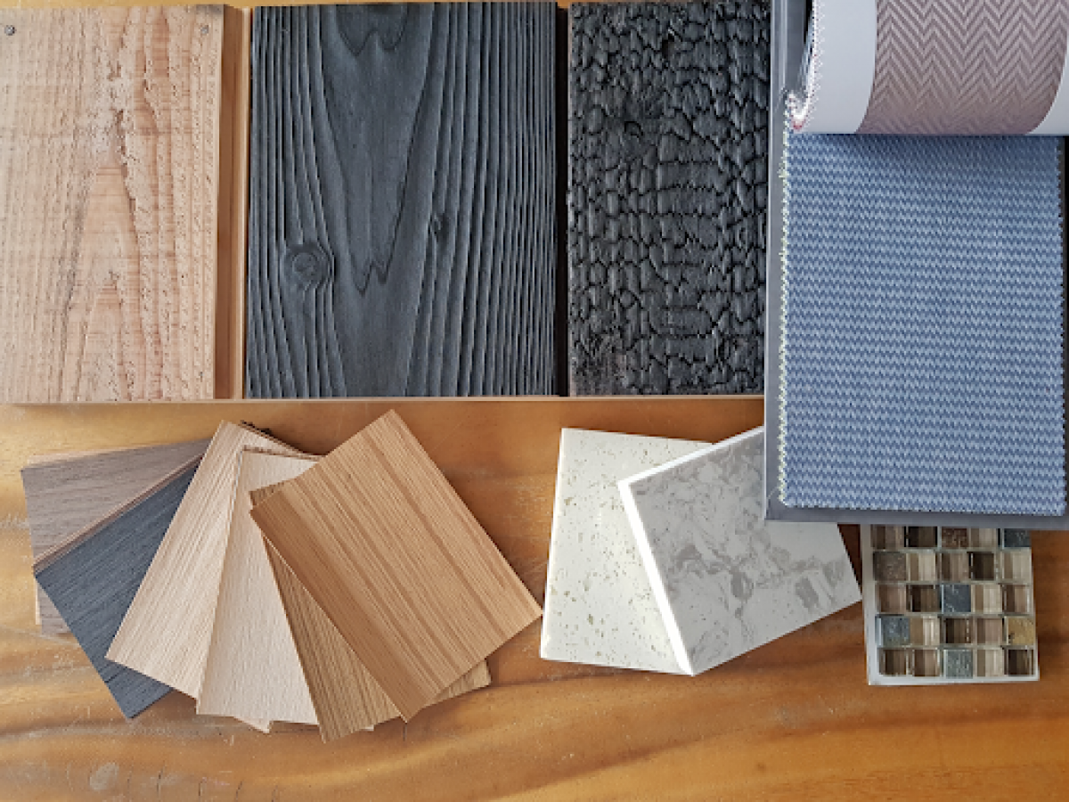 Various types of flooring