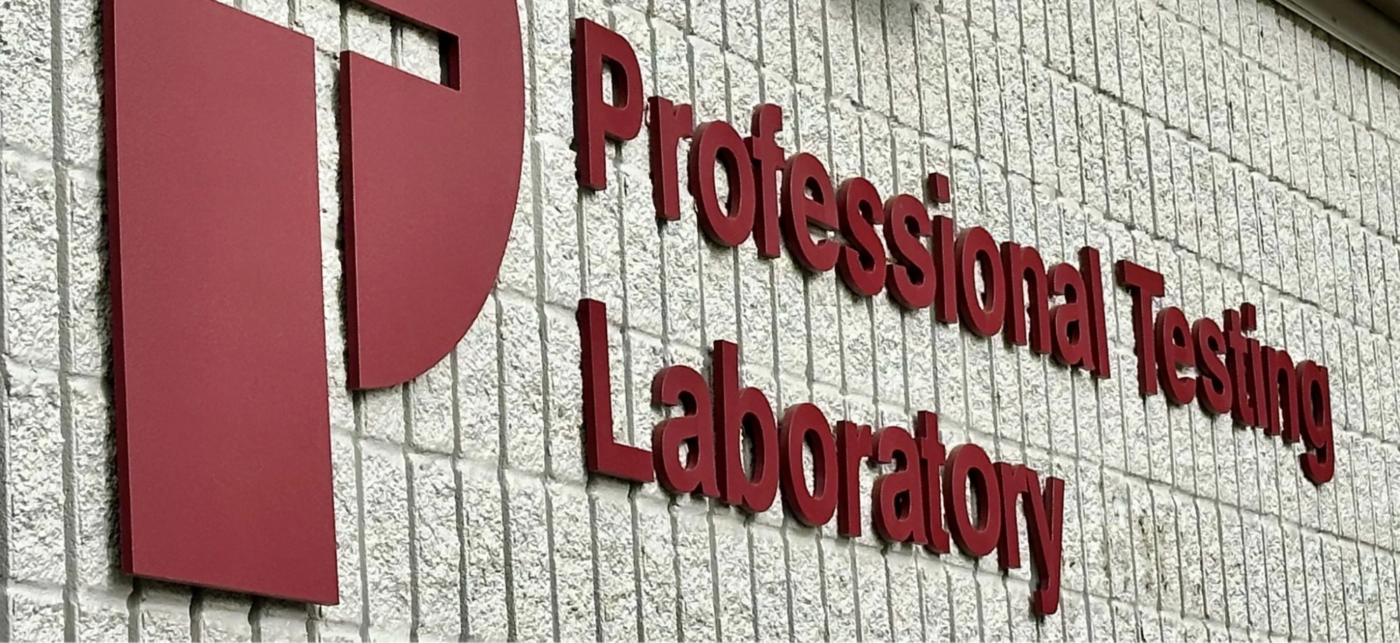 professional testing lab logo